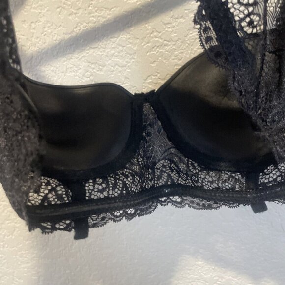 NWT Jezebel Black Lace Light Lift Bra Size 34B Convertible New - Picture 7 of 7